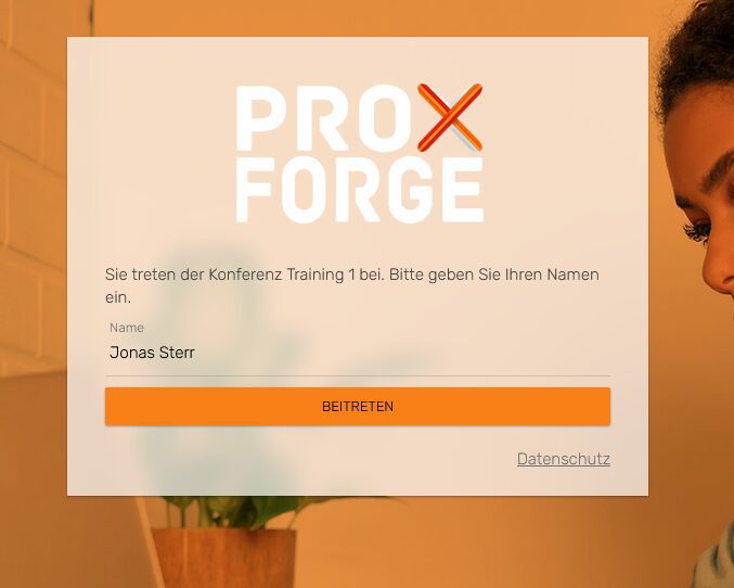 DSGVO-konformer Konferenz-Server Login für Proxmox VE Training